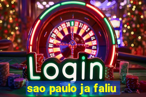 sao paulo ja faliu